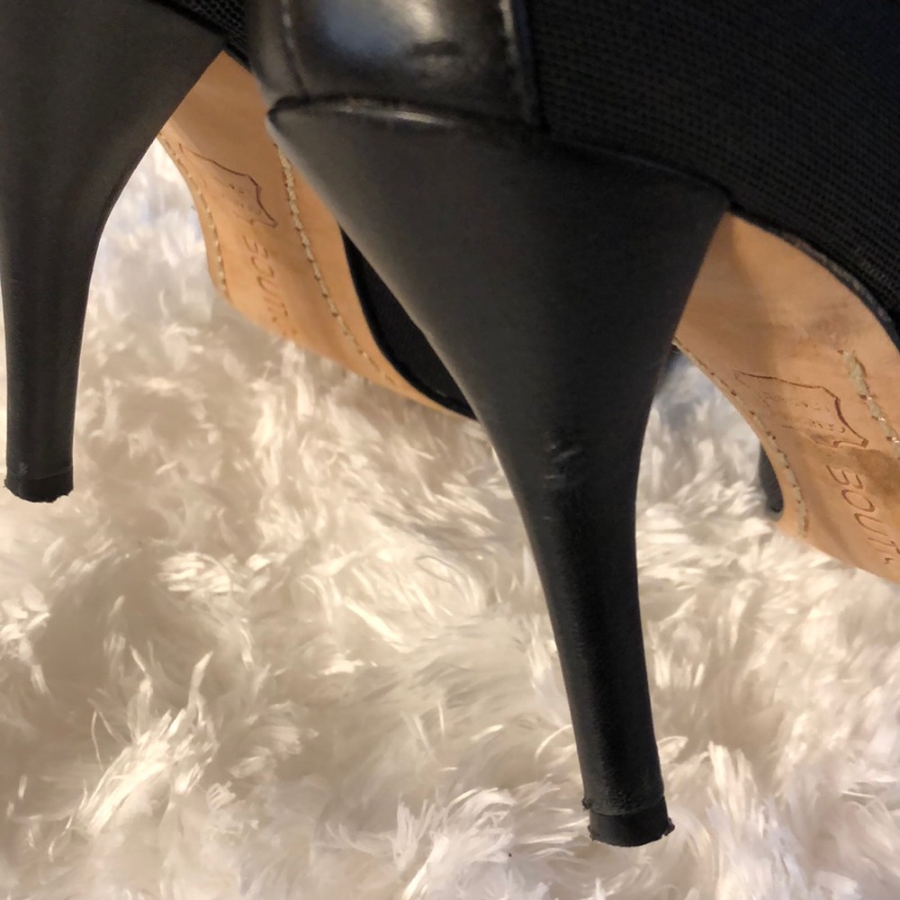 Peep Toe Booties - image 7